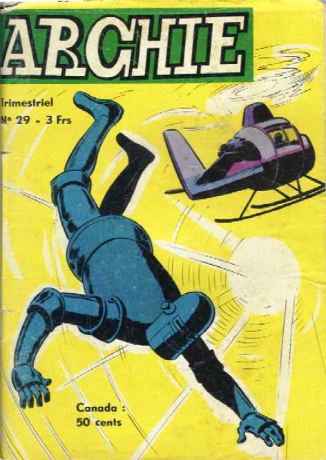 Scan de la Couverture Archie le Robot n 29